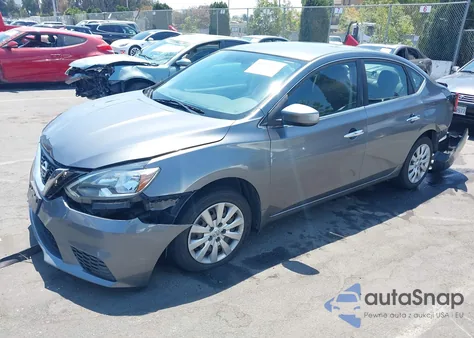 2016 Nissan Sentra S из США, поврежденный, VIN 3N1AB7AP9GY284296